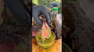 Herb crusted tomahawk steak with ​⁠DanOsSeasoning the Original [upl. by Cilla]