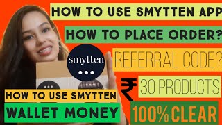 how to use smytten app smytten referral code smytten free trial products get 9 products for 30 rs [upl. by Blumenfeld]