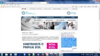 Tutorial Instrumente Online  1 Internet Explorer  Navigare [upl. by Pihc316]