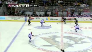 Montreal Canadiens vs Pittsburgh Penguins 27022014 [upl. by Arnelle]