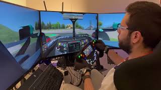 iRacing  Mercedes W12 F1 at Barcelona test drive [upl. by Gewirtz]