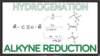 Alkyne Reduction  Hydrogenation Lindars catalyst Dissolving Metal Reduction  cistrans alkenes [upl. by Shih]