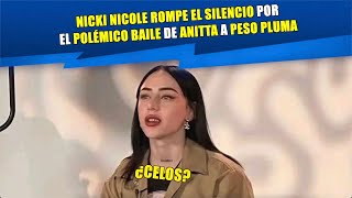 Nicki Nicole rompe el silencio por el polémico baile de Anitta a Peso Pluma🤯 ¿Celos😅 [upl. by Ahoufe]