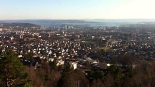 Grefsenkollen Oslo Panorama [upl. by Auqinat]