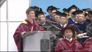 Jack Ma Commencement Address at HKUST [upl. by Ylicic]