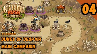 DUNES OF DESPAIR CAMPAIGN VETERAN  Kingdom Rush Frontiers [upl. by Kawasaki]