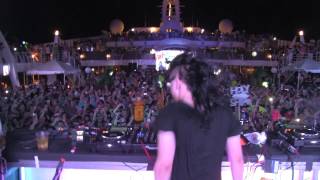 SKRILLEX  SKRILLCAM POV  HOLY SHIP 2014  DAY 1 [upl. by Yarezed]