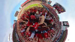 University of Wisconsin Jump Around LSU Reliaquest Bowl 112024 Tampa FL [upl. by Aenel880]