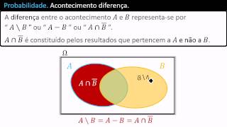 Diferença entre Acontecimentos [upl. by Aramad]