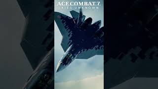 Sukhoi 57 Felon☠🇷🇺shorts AceCombat TopGun pilot fyp dcs reel gamers aviation russia [upl. by Ihp]