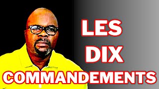 LES DIX COMMANDEMENTS Dr Adelard Ndaye [upl. by Avram]