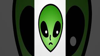 How to draw an ALIEN step by step EASY howtodraw stepbystep art drawing draw alien [upl. by Aleekahs]