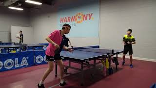 Elite TTC Goldenway Individual League  Div A  Henry Li 806 vs Zachary Mah 701  31 [upl. by Sebastiano]