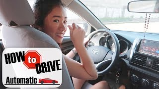 How To Drive An Automatic Car  Step by Step Tutorial For Beginners [upl. by Hallagan]