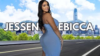 Jessenia Rebecca The Curvy Queen of Colombia  Model Influencer Icon [upl. by Trebeh973]