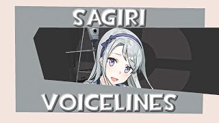 All Sagiri Voicelines Kancolle [upl. by Alexei355]