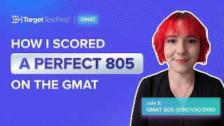 How I Scored a Perfect 805 on the GMAT with TargetTestPrep [upl. by Botnick]