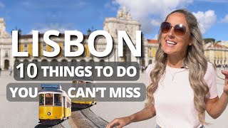 Top 10 Things To Do In Lisbon Portugal 🇵🇹 [upl. by Enois]