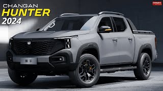 👍NUEVA Changan HUNTER 2024 con sistema HÍBRIDO la anti HILUX⚡ [upl. by Nwahsak]