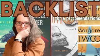 Backlist Books I want to read  and maybe a few you may like too [upl. by Attenol]