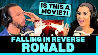 THE CRAZIEST MUSIC VIDEO OF ALLTIME First Time Hearing Falling In Reverse  Ronald Reaction [upl. by Hpeseoj]