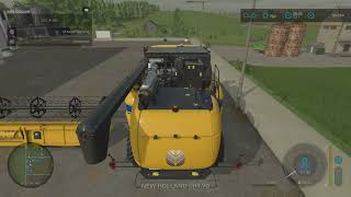 FS22  No Mans Land 11 Harvesting Sorghum Hard Mode With Precision Farming [upl. by Wexler]