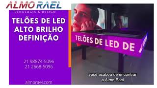 TELÃO DE LED PERSONALIZADO  ALMO RAEL [upl. by Chrissie]