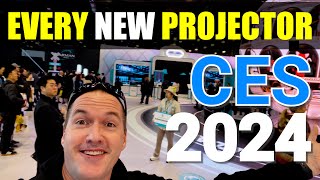 CES Projector News  Every New Projector at CES 2024 [upl. by Ylrae]