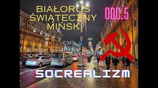 Białoruś  zimowy vlog 57  świąteczny Mińsk socrealizm i nowoczesność [upl. by Ykcor]