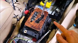 Mercedes Benz E430 Shifter Assembly Removal [upl. by Desiree]