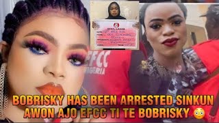 EFCC Arrest BOBRISKY in Lagos VeryDarkMan Laugh [upl. by Ainattirb]