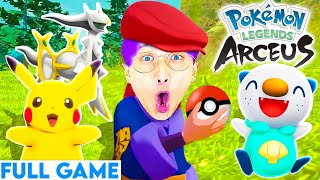 LANKYBOX Playing POKEMON LEGENDS ARCEUS FULL GAME [upl. by Halsey]