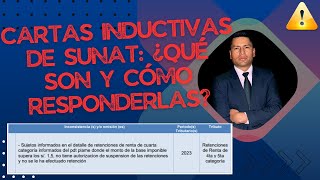 ¿Recibiste una carta inductiva de la SUNAT Esto es lo que debes hacer [upl. by Eniroc762]