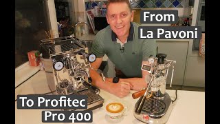 From La Pavoni Europiccola to Profitec Pro 400 E61 HX Espresso Machine [upl. by Ralyat930]