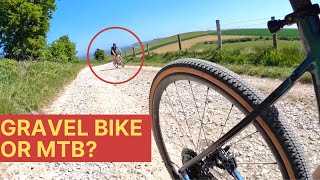 Pros and Cons Gravel Bike on South Downs Way [upl. by Gram]