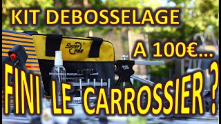 Kit débosselage carrosserie sans peinture low cost mise en œuvre et avis SUPER POR HIP TEC [upl. by Dominga]