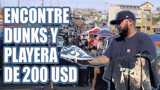 ENCONTRE PLAYERA de 200 DOLARES en 5 PESOS y NIKE DUNKS AGOTADOS en TIENDA en el SOBRERUEDAS [upl. by Enylhsa]