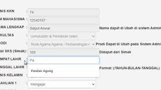 Pengecekan Biodata KKN untuk Penerbitan Sertifikat KKN [upl. by Lietman]