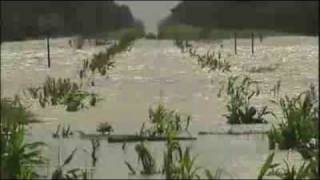 Dramatic footage of the Queensland floods [upl. by Kcirdez]