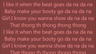 Sisqo Thong song lyrics KatMusic [upl. by Ennazzus]