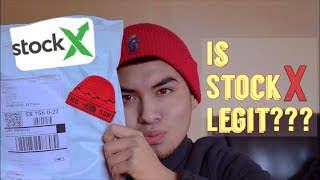 IS STOCKX LEGIT SUPREME BEANIE UNBOXING Review [upl. by Rhys56]