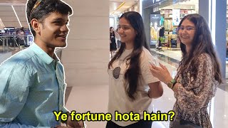 Telling People Fake Fortune at the Mall [upl. by Sama]