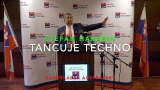 ŠTEFAN HARABIN TANCUJE TECHNO [upl. by Romilda270]