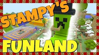 Stampys Funland  All Rides [upl. by Enautna]