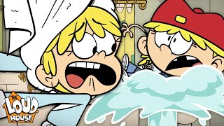 Loud Familys Messiest Bathroom Moments 🛀  The Loud House [upl. by Strickman215]