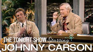 Peter Falk Talks Columbo and Johnny Does His Best Impersonation  Carson Tonight Show [upl. by Laamaj124]