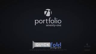 Portfolio 71 Quickfold by Parksite Inc [upl. by Onairam]