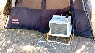 DIY Tent Air Conditioner [upl. by Kcyred]