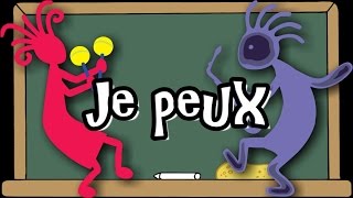 Verbe POUVOIR au présent de lindicatif  POUVOIR To Be Able To Verb Song  French Conjugation [upl. by Shanley]