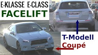 Mercedes Erlkönig EKlasse Coupe C238  T Modell S213 FACELIFT 4K SPY VIDEO [upl. by Atimad837]